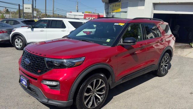 Red Metallic 2021 Ford Explorer ST AWD SUV / Crossover All-Wheel Drive Automatic