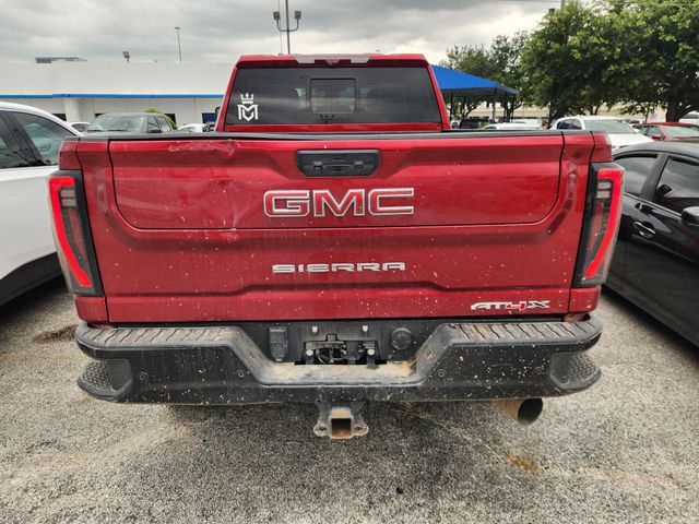 2024 GMC Sierra 2500HD AT4X Red at Bayway Cadillac of The Woodlands