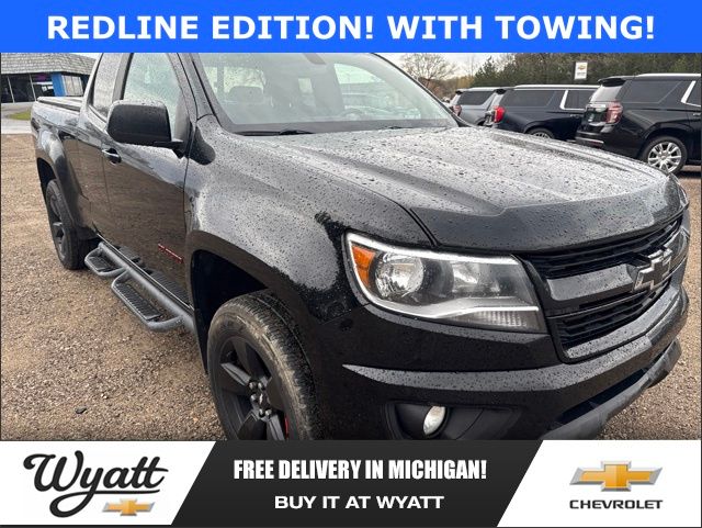 Black 2018 Chevrolet Colorado LT Extended Cab LB 4WD Pickup Truck Four-Wheel Drive 8-Speed Automatic