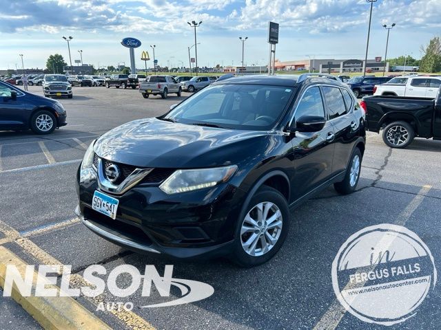 Super Black 2015 Nissan Rogue SUV / Crossover All-Wheel Drive Continuously Variable Transmission