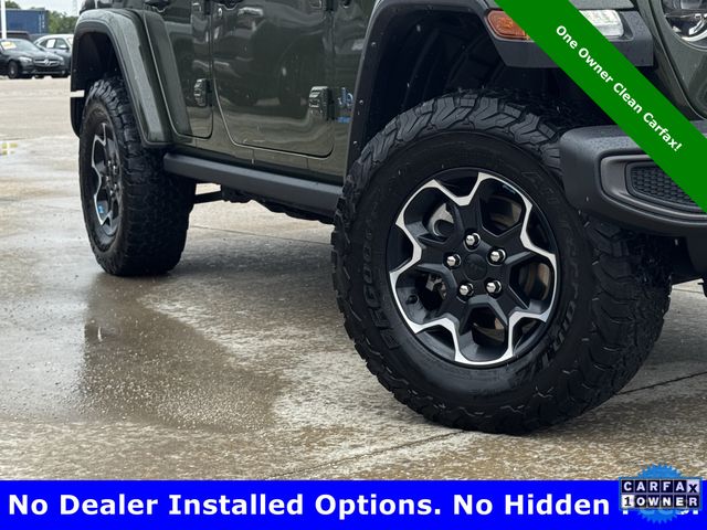 2023 Jeep Wrangler Rubicon 4xe Green at River Oaks CDJR