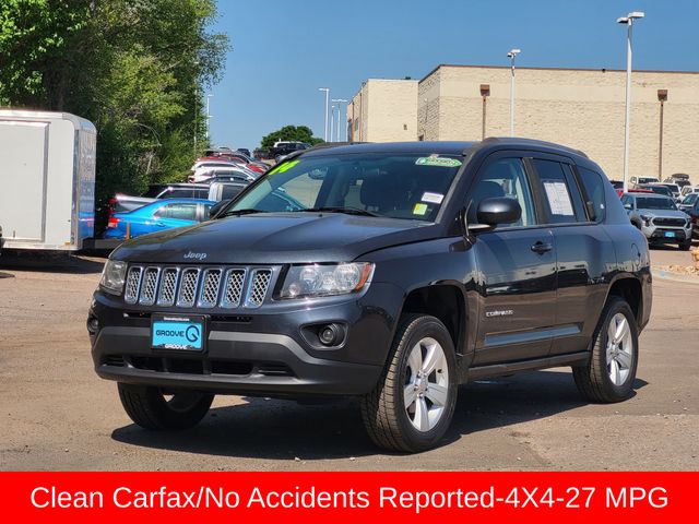 Gray (Maximum Steel Metallic Clearcoat) 2014 Jeep Compass SUV / Crossover Four-Wheel Drive 6-Speed Automatic