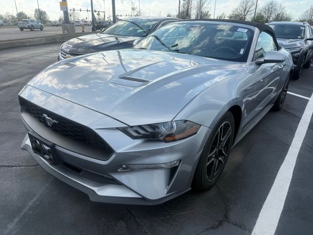 Silver Metallic 2022 Ford Mustang EcoBoost Premium Convertible RWD Convertible Rear-Wheel Drive Automatic