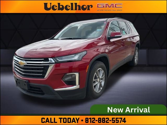Radiant Red Tintcoat 2023 Chevrolet Traverse LT Cloth FWD SUV / Crossover Front-Wheel Drive 9-Speed Automatic
