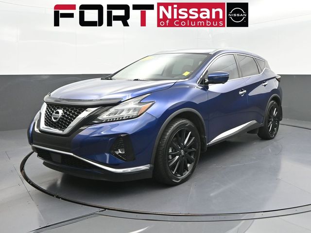 Deep Blue Pearl 2021 Nissan Murano SUV / Crossover Front-Wheel Drive Continuously Variable Transmission