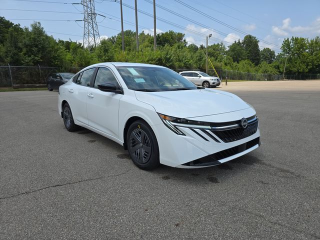 White (Fresh Powder) 2026 Nissan Sentra Sedan Front-Wheel Drive Continuously Variable Transmission
