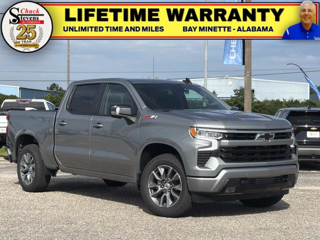 Sterling Gray Metallic 2026 Chevrolet Silverado 1500 Pickup Truck Four-Wheel Drive Automatic