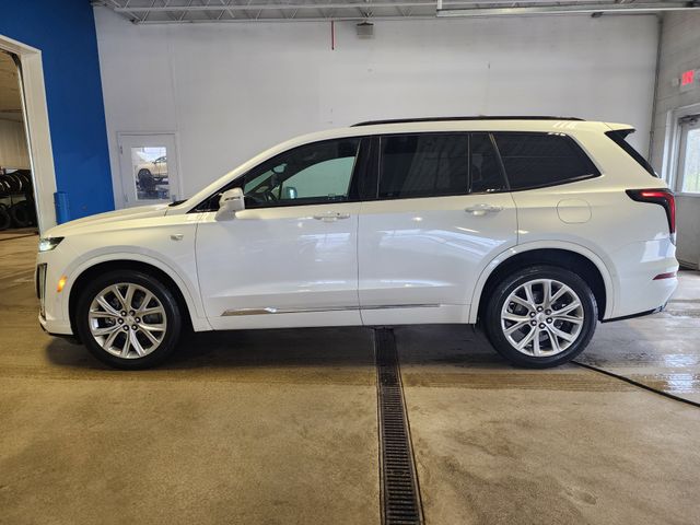 Crystal White Tricoat 2020 Cadillac XT6 Sport AWD SUV / Crossover Four-Wheel Drive 9-Speed Automatic