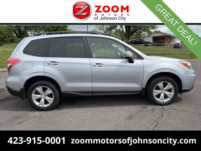 Ice Silver Metallic 2016 Subaru Forester SUV / Crossover All-Wheel Drive Continuously Variable Transmission