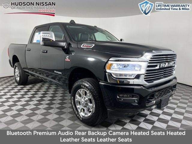Diamond Black Crystal Pearlcoat 2024 RAM 2500 Pickup Truck Four-Wheel Drive 6-Speed Automatic