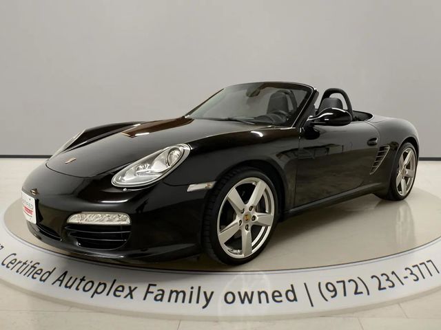 Black 2009 Porsche Boxster Convertible Rear-Wheel Drive 6-Speed Manual Overdrive