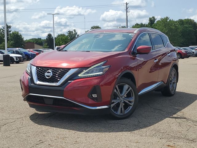 Red (Scarlet Ember Tintcoat) 2021 Nissan Murano SUV / Crossover All-Wheel Drive Continuously Variable Transmission