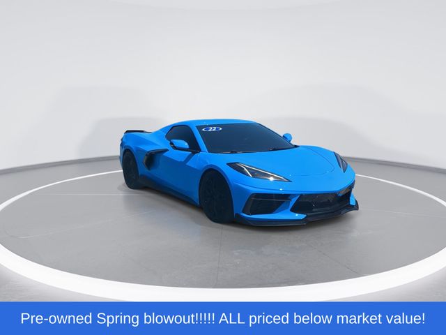 Used 2022 Rapid Blue Chevrolet Stingray image 2