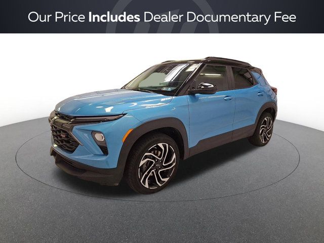 Marina Blue Metallic 2025 Chevrolet Trailblazer SUV / Crossover Four-Wheel Drive 9-Speed Automatic