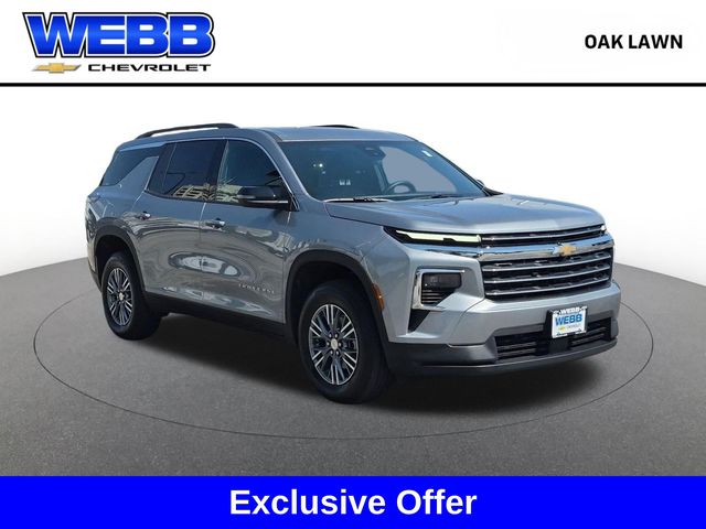 Sterling Gray Metallic 2026 Chevrolet Traverse SUV / Crossover Four-Wheel Drive 8-Speed Automatic