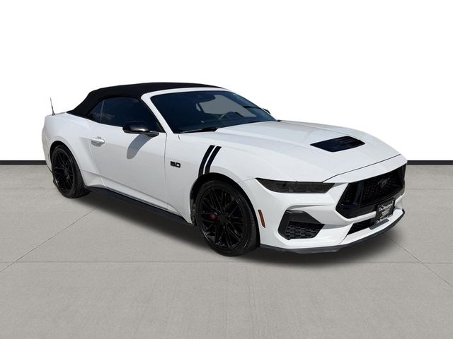 2024 Ford Mustang GT Premium White at Texan Dodge Chrysler Jeep Ram