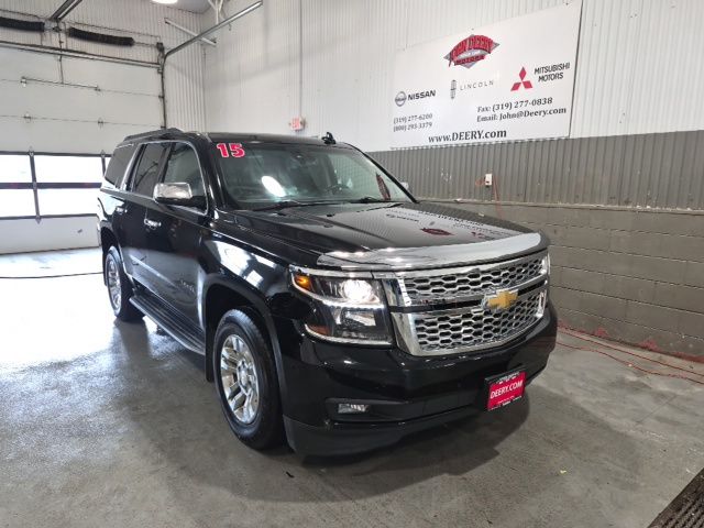 Black 2015 Chevrolet Tahoe SUV / Crossover Four-Wheel Drive 6-Speed Automatic Overdrive