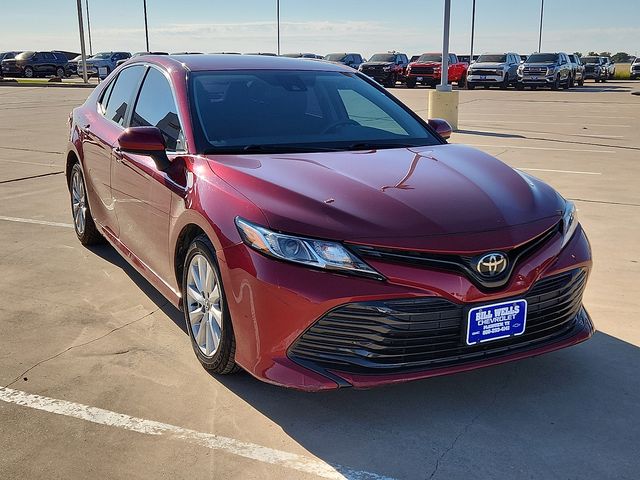 Used Car 2020 Toyota Camry  Le For Sale Under $20,000 In Plainview, Texas