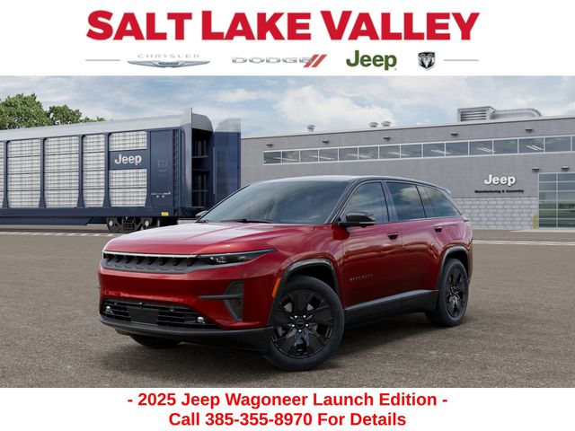 Red Hot Pearlcoat 2025 Jeep Wagoneer S Launch Edition 4WD SUV / Crossover Four-Wheel Drive 1-Speed Automatic
