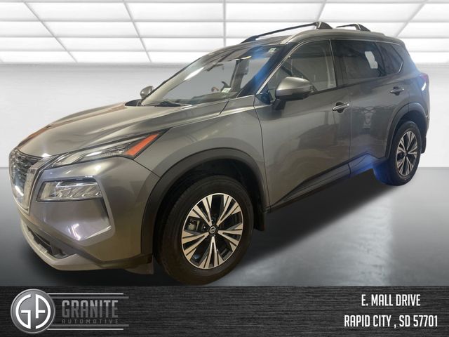 Gray (Gun Metallic) 2021 Nissan Rogue SUV / Crossover All-Wheel Drive Continuously Variable Transmission