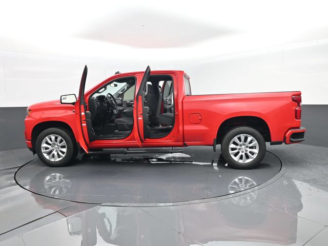 2021 Red Hot Chevrolet Silverado 1500 Custom 4X4 Truck