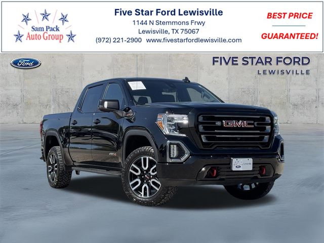 Onyx Black 2022 GMC Sierra 1500 Limited AT4 Crew Cab 4WD Pickup Truck Four-Wheel Drive Automatic