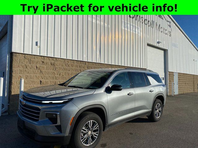 Sterling Gray Metallic 2025 Chevrolet Traverse LT AWD SUV / Crossover Four-Wheel Drive 8-Speed Automatic