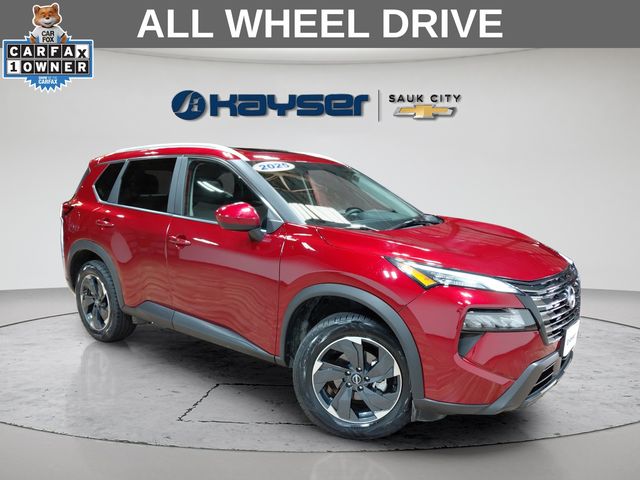 Red (Scarlet Ember Tintcoat) 2025 Nissan Rogue SUV / Crossover All-Wheel Drive Continuously Variable Transmission