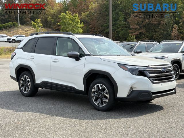 Crystal White Pearl 2026 Subaru Forester SUV / Crossover All-Wheel Drive Continuously Variable Transmission