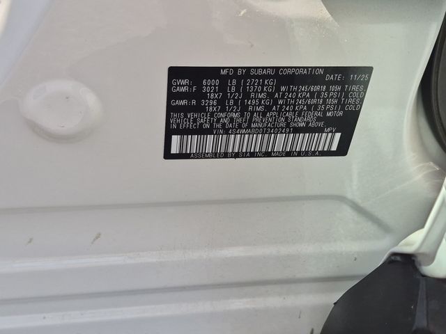 Used 2026 White Subaru Premium image 43