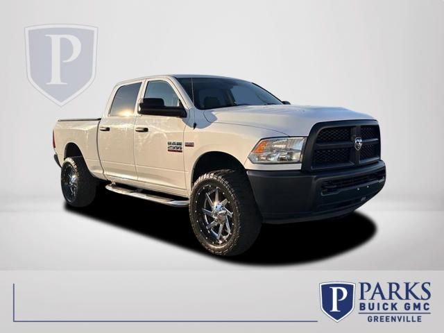 Bright White Clearcoat 2017 RAM 2500 Tradesman Crew Cab 4WD Pickup Truck Four-Wheel Drive 6-Speed Automatic