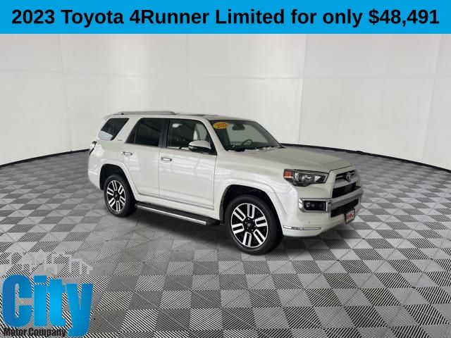 White (Blizzard Pearl) 2023 Toyota 4Runner Limited 4WD SUV / Crossover All-Wheel Drive 5-Speed Automatic