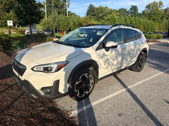2021 Subaru Crosstrek Limited White at Rafferty Subaru