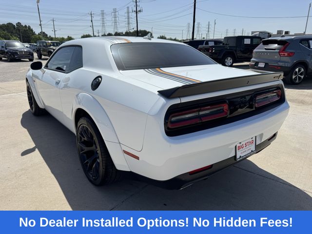 2022 Dodge Challenger R/T Scat Pack Widebody White at Bayway Cadillac of The Woodlands