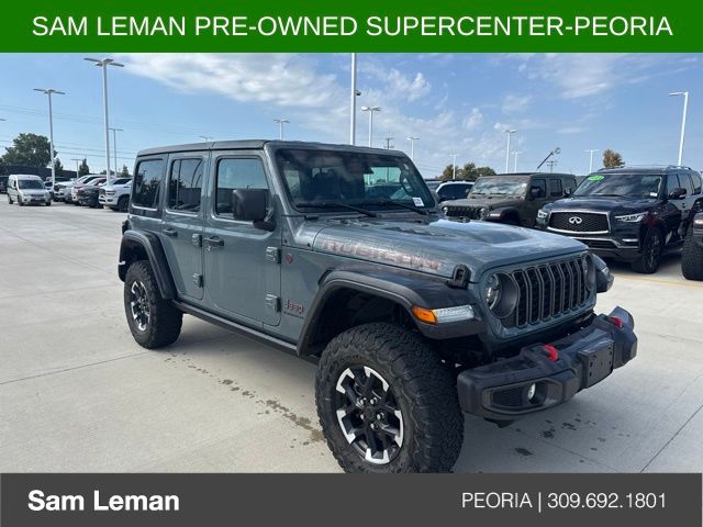 Anvil Clear Coat 2025 Jeep Wrangler SUV / Crossover Four-Wheel Drive 8-Speed Automatic