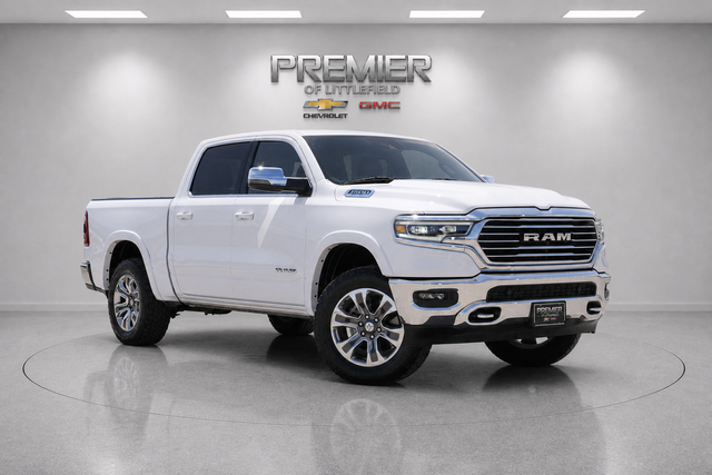 Bright White Clearcoat 2023 RAM 1500 Pickup Truck Four-Wheel Drive 8-Speed Automatic