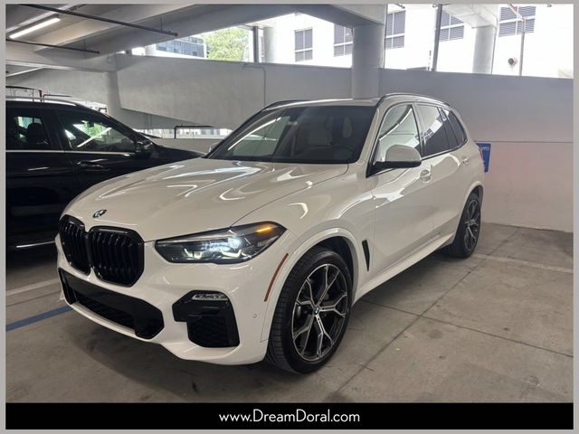 Alpine White 2021 BMW X5 SUV / Crossover Rear-Wheel Drive 8-Speed Automatic