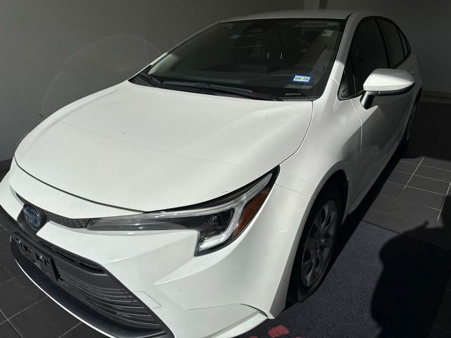 2024 Toyota Corolla Hybrid LE White at Toyota of Victoria