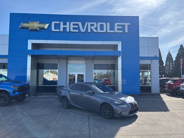 Gray 2015 Lexus IS 250 Crafted Line Sedan RWD Sedan Rear-Wheel Drive 6-Speed Automatic