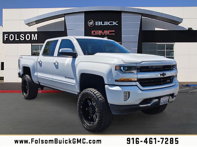 Summit White 2017 Chevrolet Silverado 1500 Pickup Truck Four-Wheel Drive 6-Speed Automatic Overdrive
