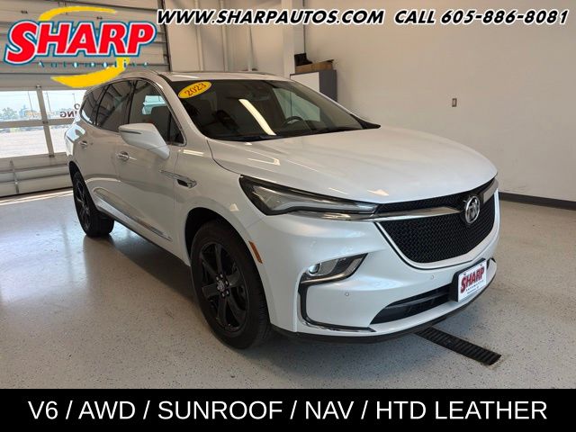 White 2023 Buick Enclave SUV / Crossover Four-Wheel Drive 9-Speed Automatic
