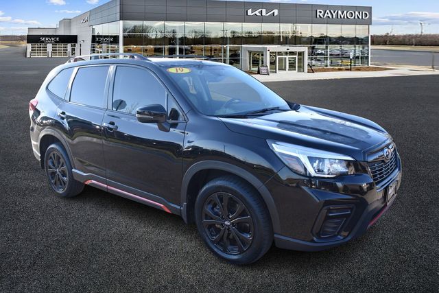 Crystal Black Silica 2019 Subaru Forester 2.5i Sport AWD SUV / Crossover All-Wheel Drive Continuously Variable Transmission