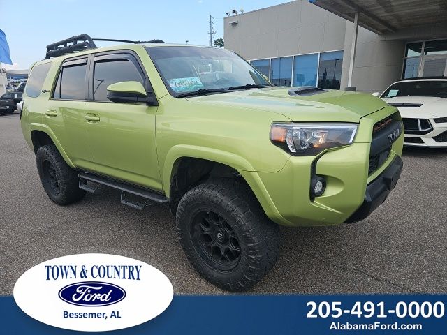 Green (Lime Rush) 2022 Toyota 4Runner SUV / Crossover Four-Wheel Drive 5-Speed Automatic