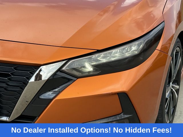2022 Nissan Sentra SR Orange at North Houston Mitsubishi