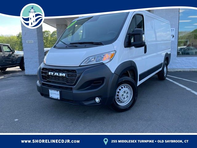 Bright White Clearcoat 2025 RAM ProMaster Van Front-Wheel Drive 9-Speed Automatic