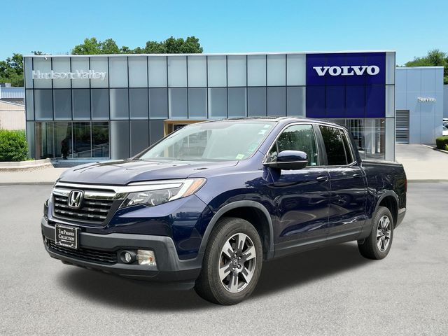 Black (Obsidian Blue Pearl) 2019 Honda Ridgeline Pickup Truck All-Wheel Drive 6-Speed Automatic