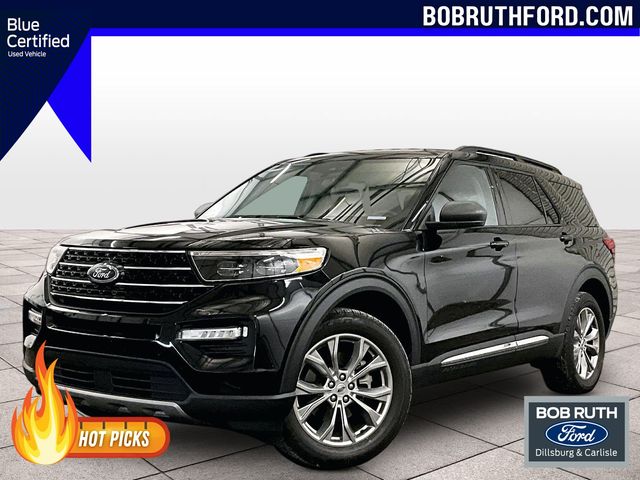 2022 Ford Explorer XLT Black at Phil Fitts Ford