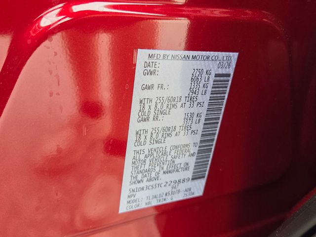 New 2026 Red Nissan SL image 20