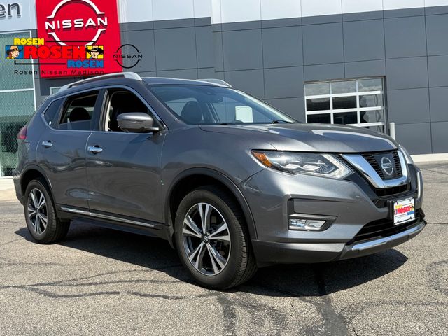 Gray (Gun Metallic) 2017 Nissan Rogue SL AWD SUV / Crossover All-Wheel Drive Continuously Variable Transmission