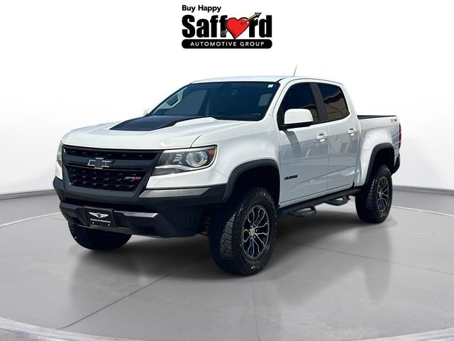 Summit White 2018 Chevrolet Colorado ZR2 Crew Cab 4WD Pickup Truck Four-Wheel Drive 8-Speed Automatic